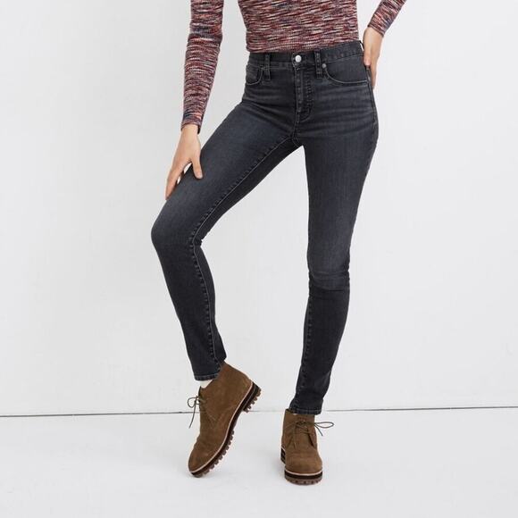 Madewell 9” Mid-Rise Skinny Jeans Clarksville Wash - Picture 1 of 15